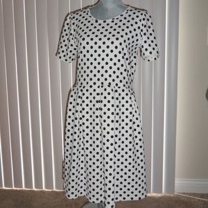 Lularoe Amelia Size XL Polka Dot!! Unicorn!!